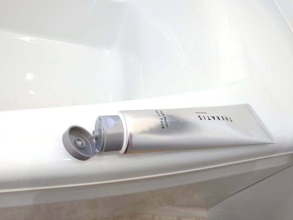 ナイトリペア ヘアパック/THERATIS/ヘアマスク・ヘアパックを使ったクチコミ（2枚目）