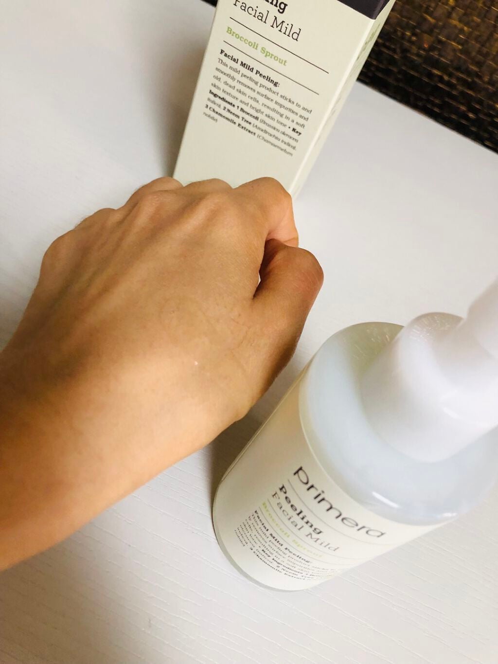 フェイシャルマイルドピーリング/primera/ピーリングを使ったクチコミ(2枚目)