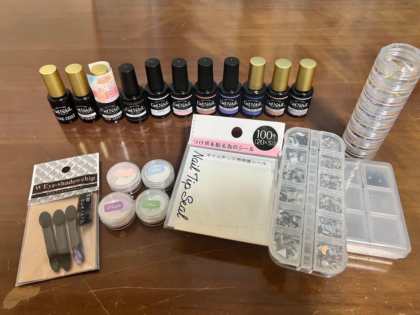 ジェルネイル(ライト対応)/セリア/ジェルネイルを使ったクチコミ(1枚目)