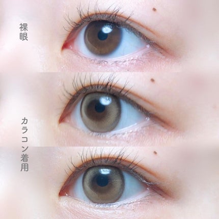 chuuLENS Milk&Tea 1day/chuu LENS/ワンデー(1DAY)カラコンを使ったクチコミ(5枚目)