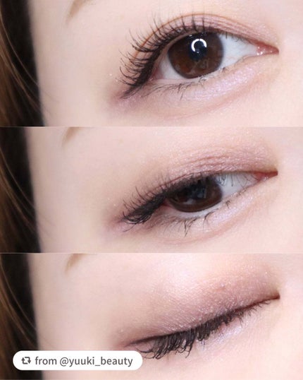 ベルベットライナー/LUMIURGLAS/リキッドアイライナーを使ったクチコミ(4枚目)