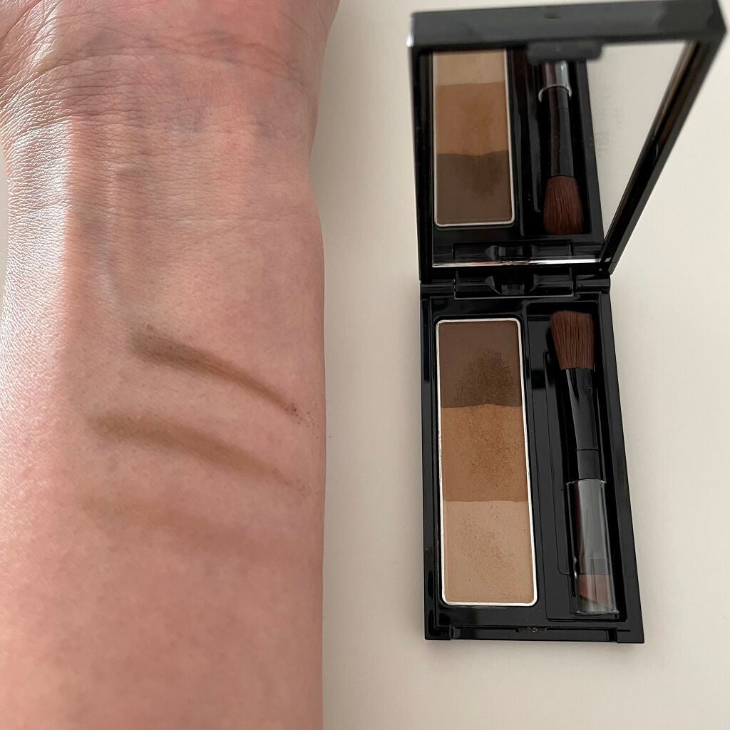 デザイニングアイブロウ3D フィット(Web限定)/KATE/パウダーアイブロウを使ったクチコミ(4枚目)