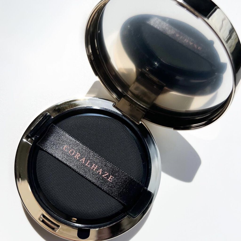 FGF7 ハイドロセルクッション/Coralhaze/クッションファンデーションを使ったクチコミ（3枚目）