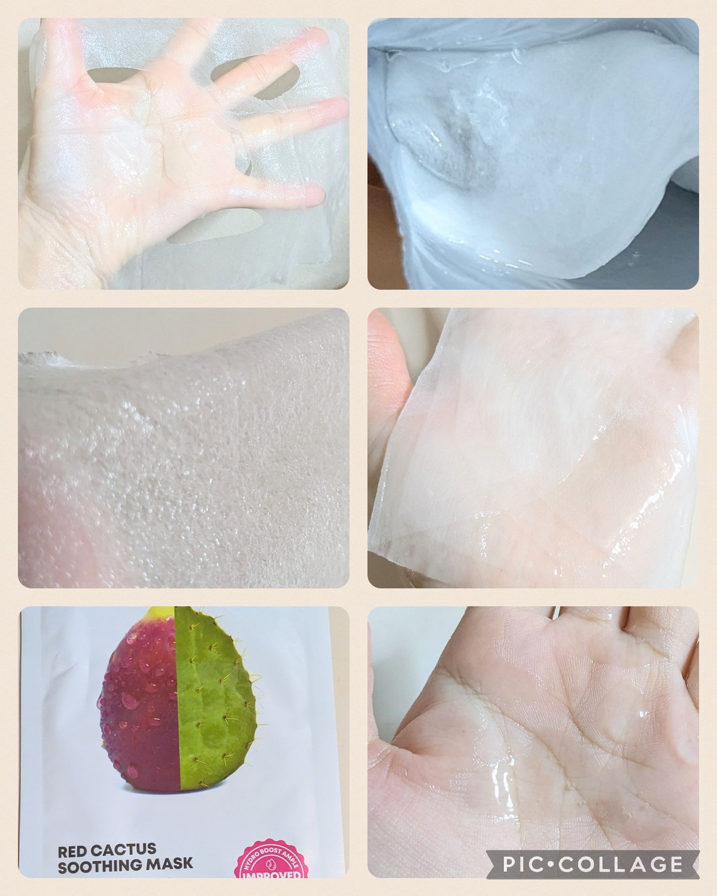 レッドカクタススージングマスク/ELT COSMETICS/シートマスク・パックを使ったクチコミ（3枚目）