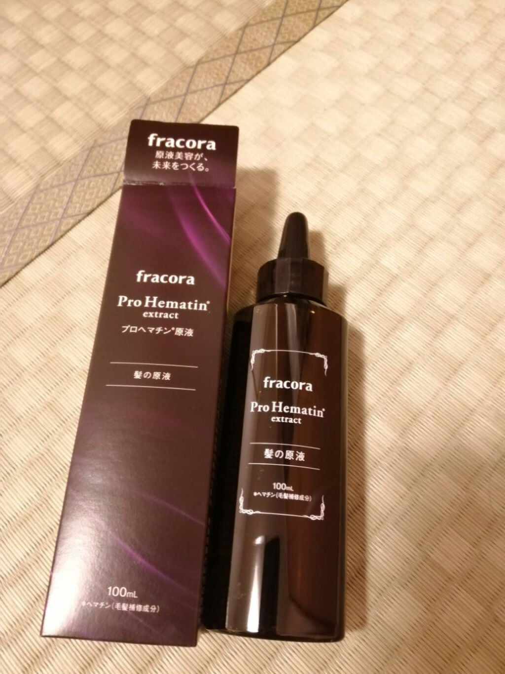 プロヘマチン原液/fracora/洗い流すヘアトリートメントを使ったクチコミ(1枚目)