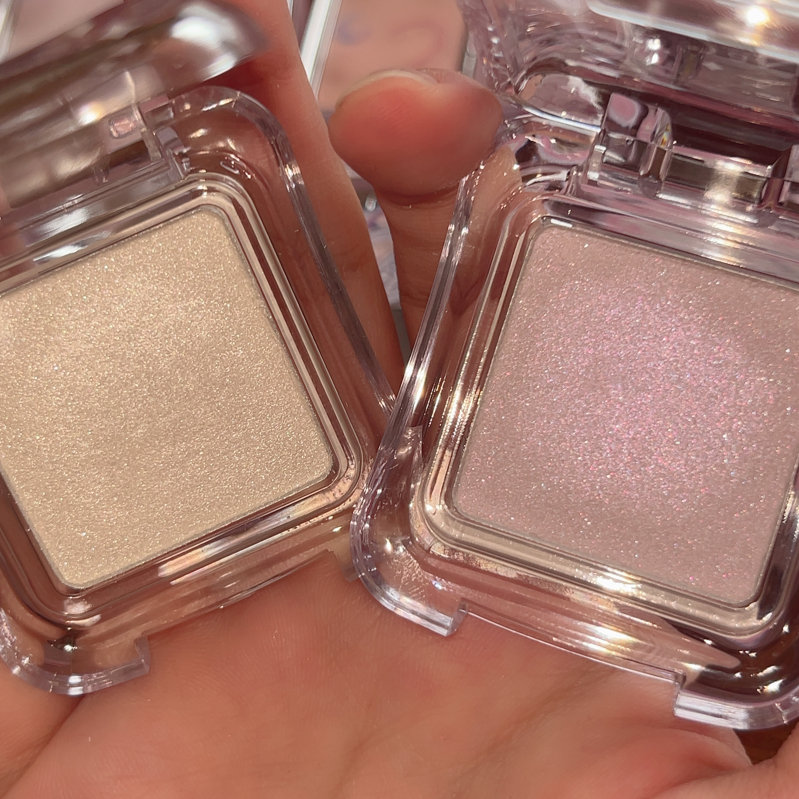 ピュアグラッシュ ハイライター/2aN/パウダーハイライトを使ったクチコミ（3枚目）