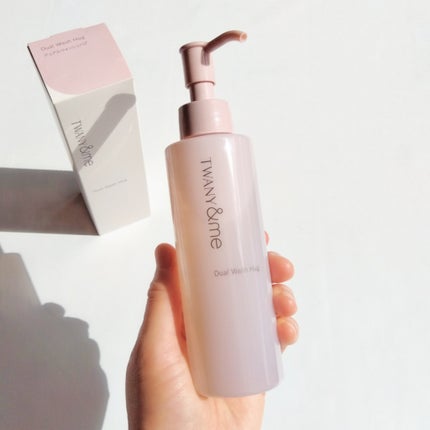 デュアルウォッシュハグ/TWANY&me/クレンジングウォーターを使ったクチコミ(5枚目)