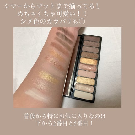 アイシャドウパレット/e.l.f. Cosmetics/アイシャドウパレットを使ったクチコミ(2枚目)