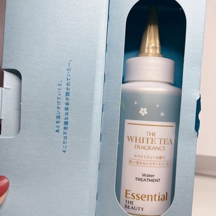 エッセンシャル ザビューティ 髪のキメ美容ウォータートリートメント ホワイトティーの香り/エッセンシャル/アウトバストリートメントを使ったクチコミ(4枚目)