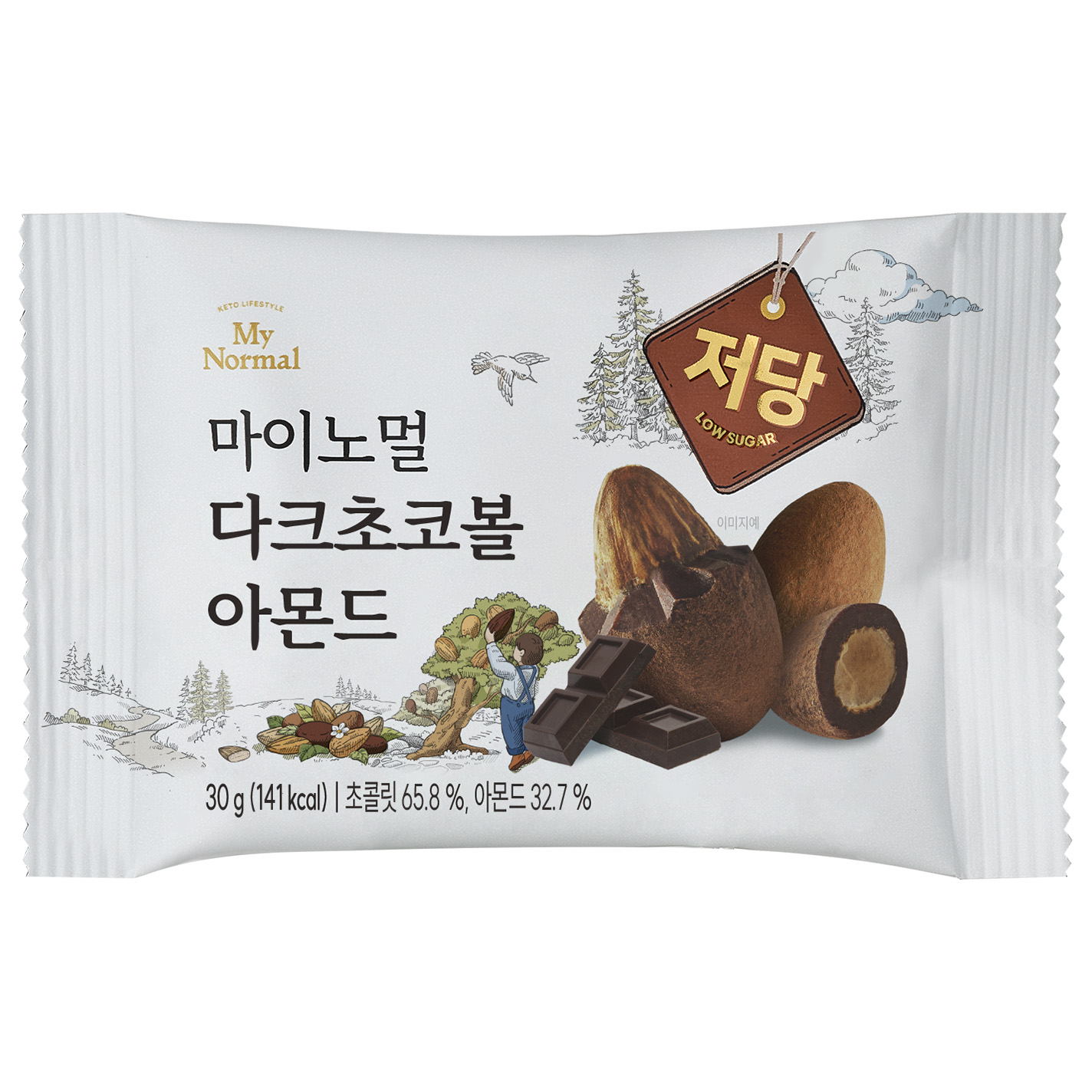 ロカボ チョコボール ダーク