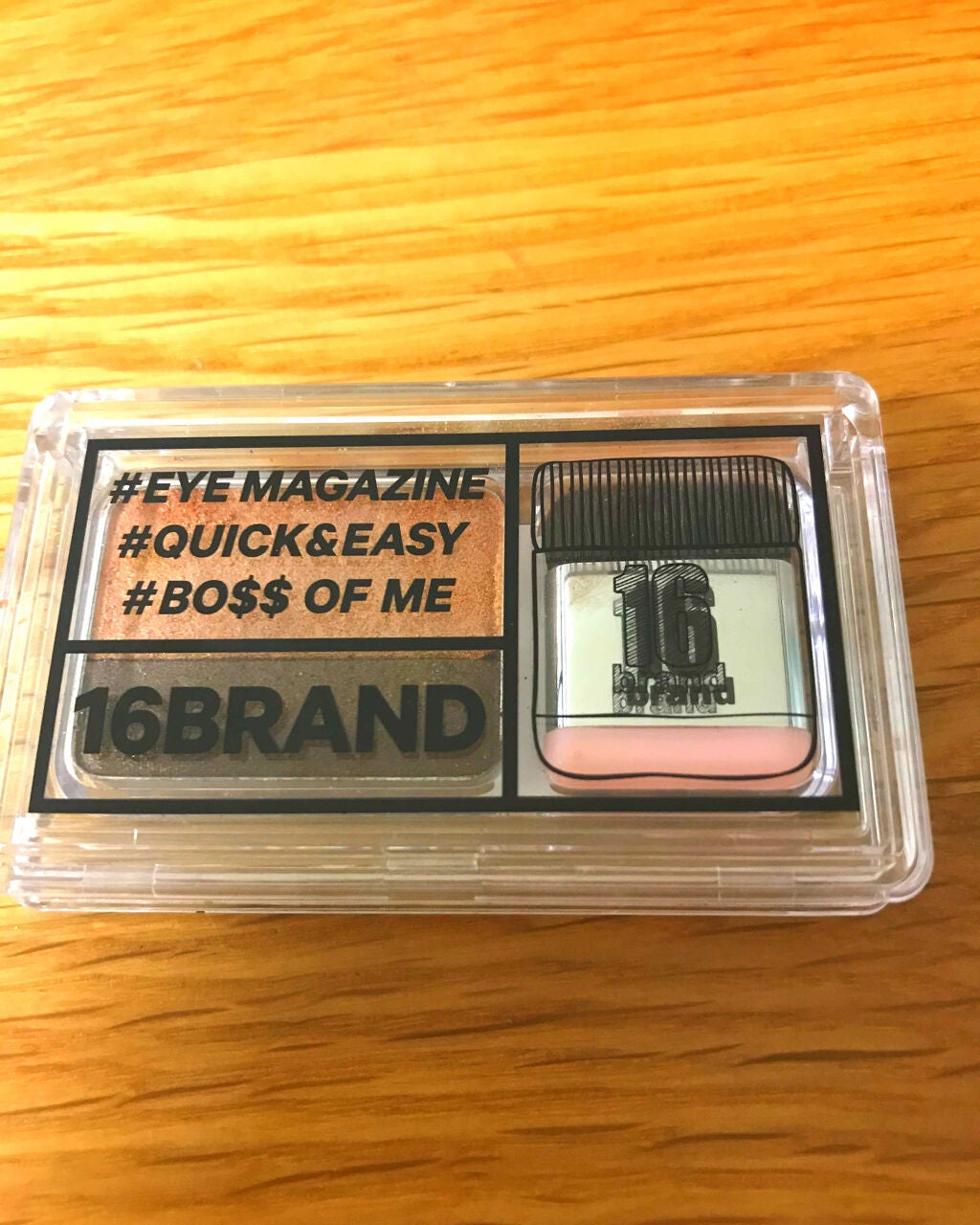 16 EYE MAGAZINE/16BRAND/アイシャドウパレットを使ったクチコミ(1枚目)