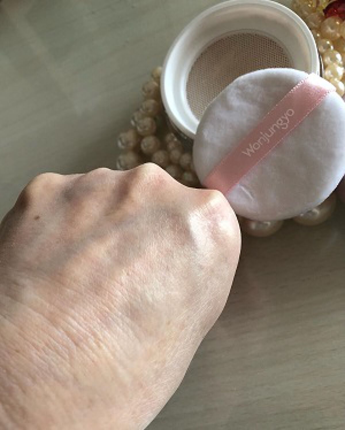 ウォンジョンヨ フィクシングブラーパウダー N/Wonjungyo/ルースパウダーを使ったクチコミ(3枚目)