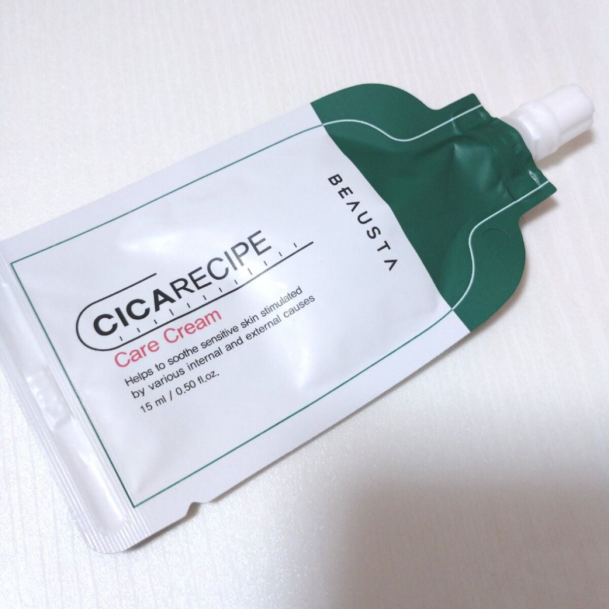 CICA ケアクリーム/BEAUSTA/フェイスクリームを使ったクチコミ(1枚目)