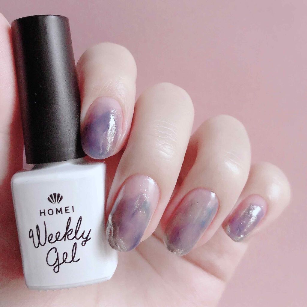 ウィークリージェル/HOMEI/ジェルネイルを使ったクチコミ（1枚目）