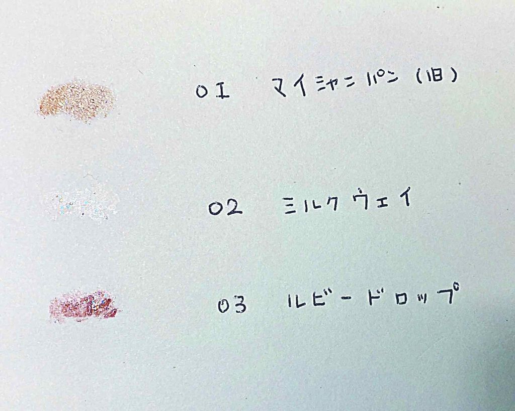 グリッターライナー/b idol/グリッターを使ったクチコミ（2枚目）