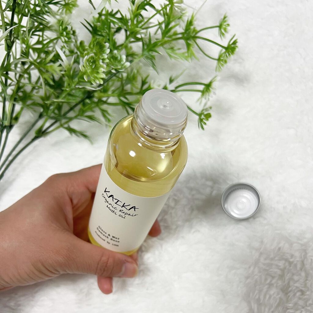 オーガニックマルチオイル/KAIKA/ヘアオイルを使ったクチコミ（2枚目）