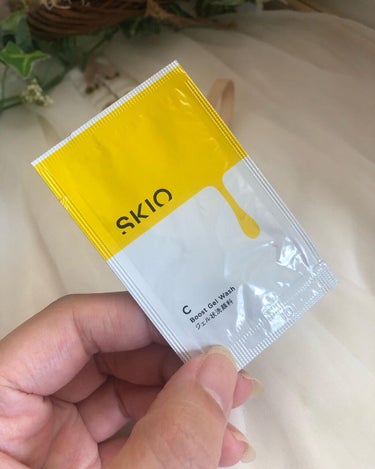 SKIO VC ホワイトピールセラムのクチコミ「SKIO 
SKIO VC トライアルセット

ブーストジェルウォッシュ
弱酸性のジェル状洗顔.....」（2枚目）