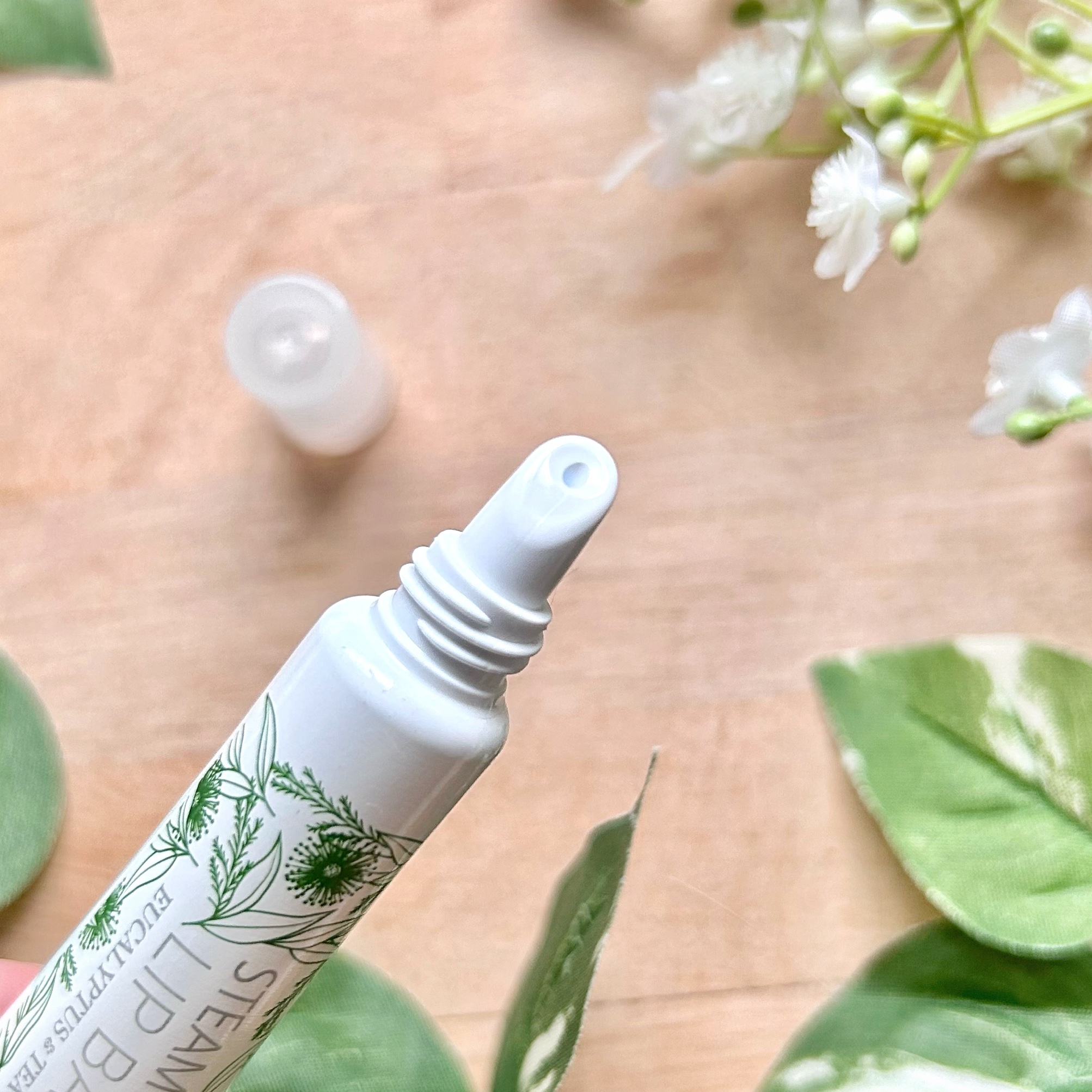 リップバームユーカリ＆ティーツリー/STEAMCREAM/リップバームを使ったクチコミ（2枚目）