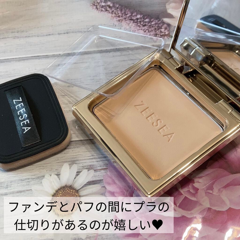 メタバースピンクシリーズ アストロダスト サワヤカシルキーパウダーファンデーション/ZEESEA/パウダーファンデーションを使ったクチコミ(5枚目)