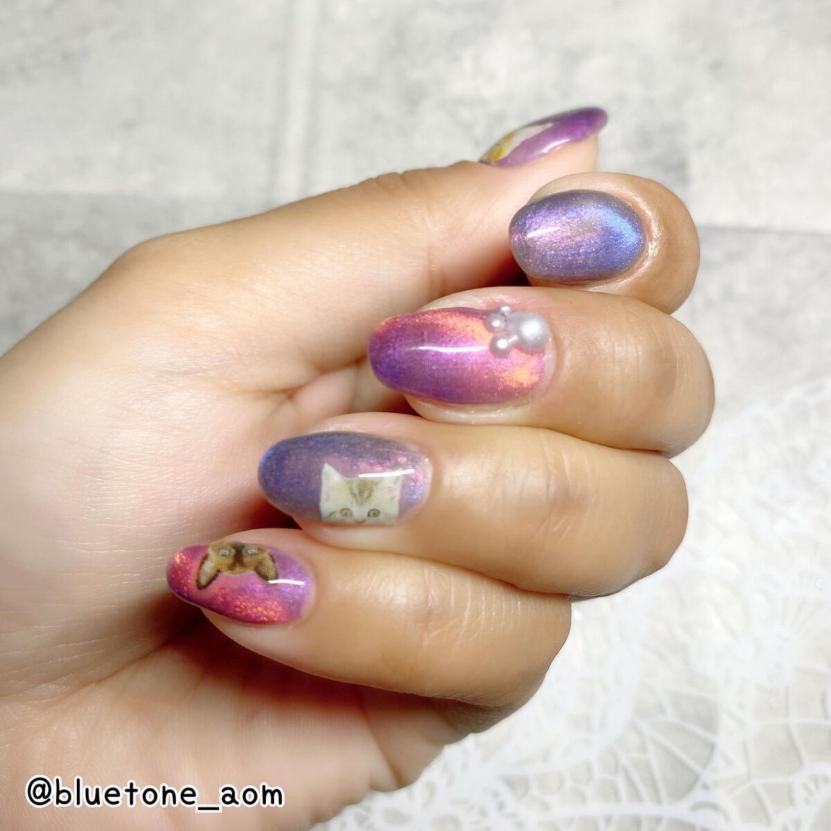 ペロリン/ネイル工房/ジェルネイルを使ったクチコミ（3枚目）