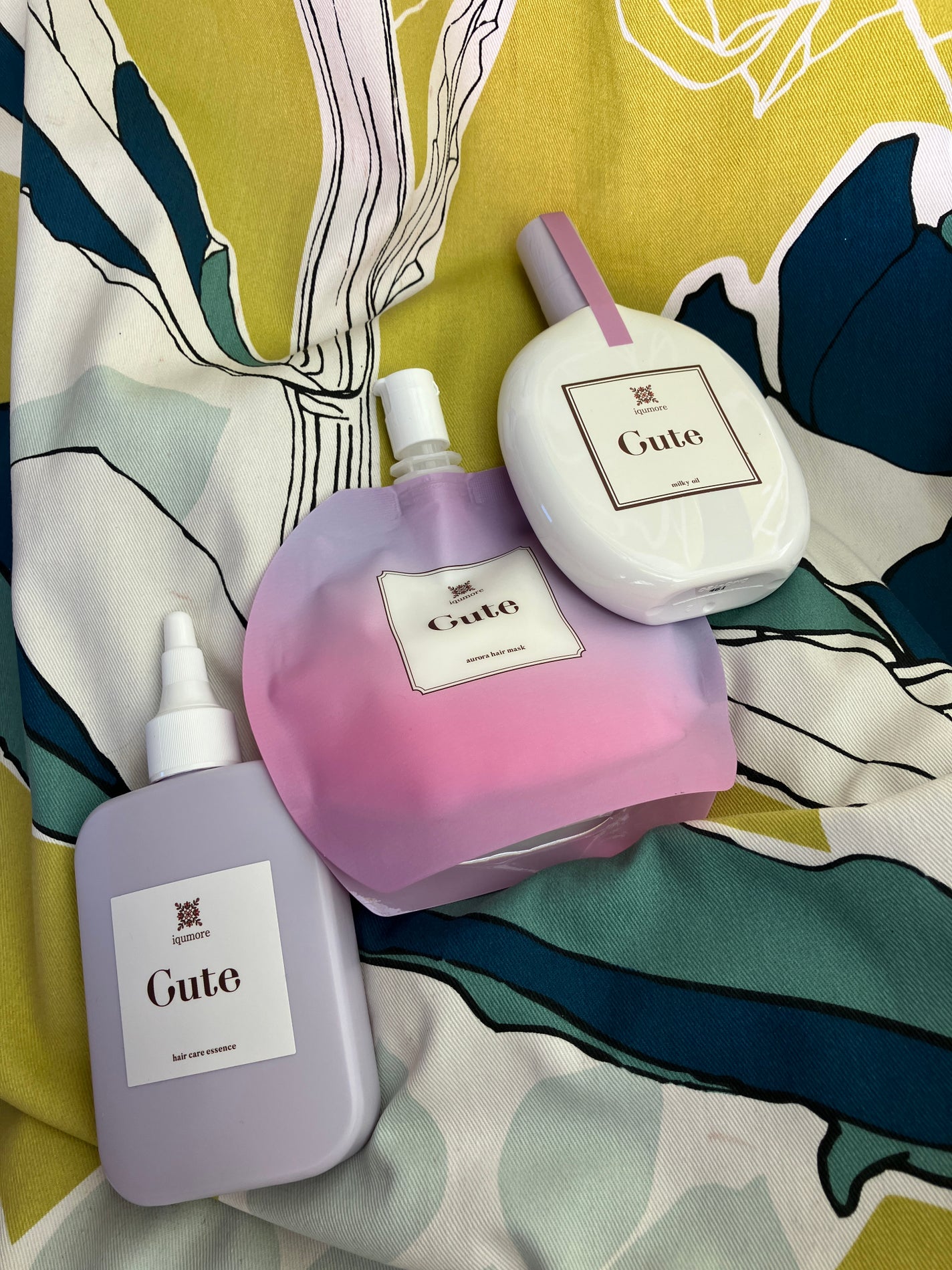 イクモアキュートミルキィオイル/iqumore/ヘアオイルを使ったクチコミ(2枚目)