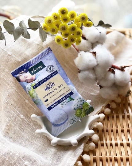 クナイプ グーテナハト スパークリングタブレット ホップ&バレリアンの香り 1錠入り/クナイプ/炭酸系入浴剤を使ったクチコミ(1枚目)