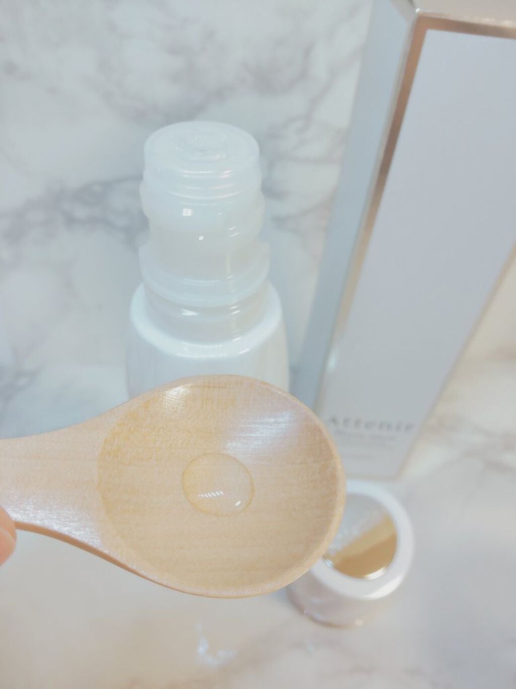 ドレススノー ローション【医薬部外品】 /アテニア/化粧水を使ったクチコミ(3枚目)