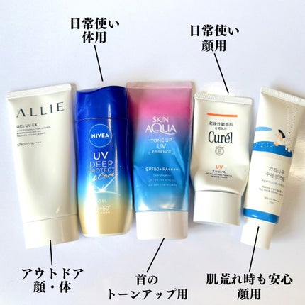 ニベアUV ディープ プロテクト&ケア ジェル/ニベア/日焼け止めジェルを使ったクチコミ(2枚目)