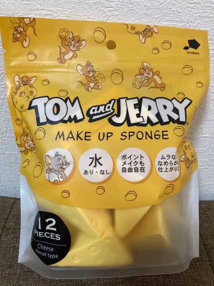ダイカットスポンジ12P/トムとジェリー/パフ・スポンジを使ったクチコミ(3枚目)