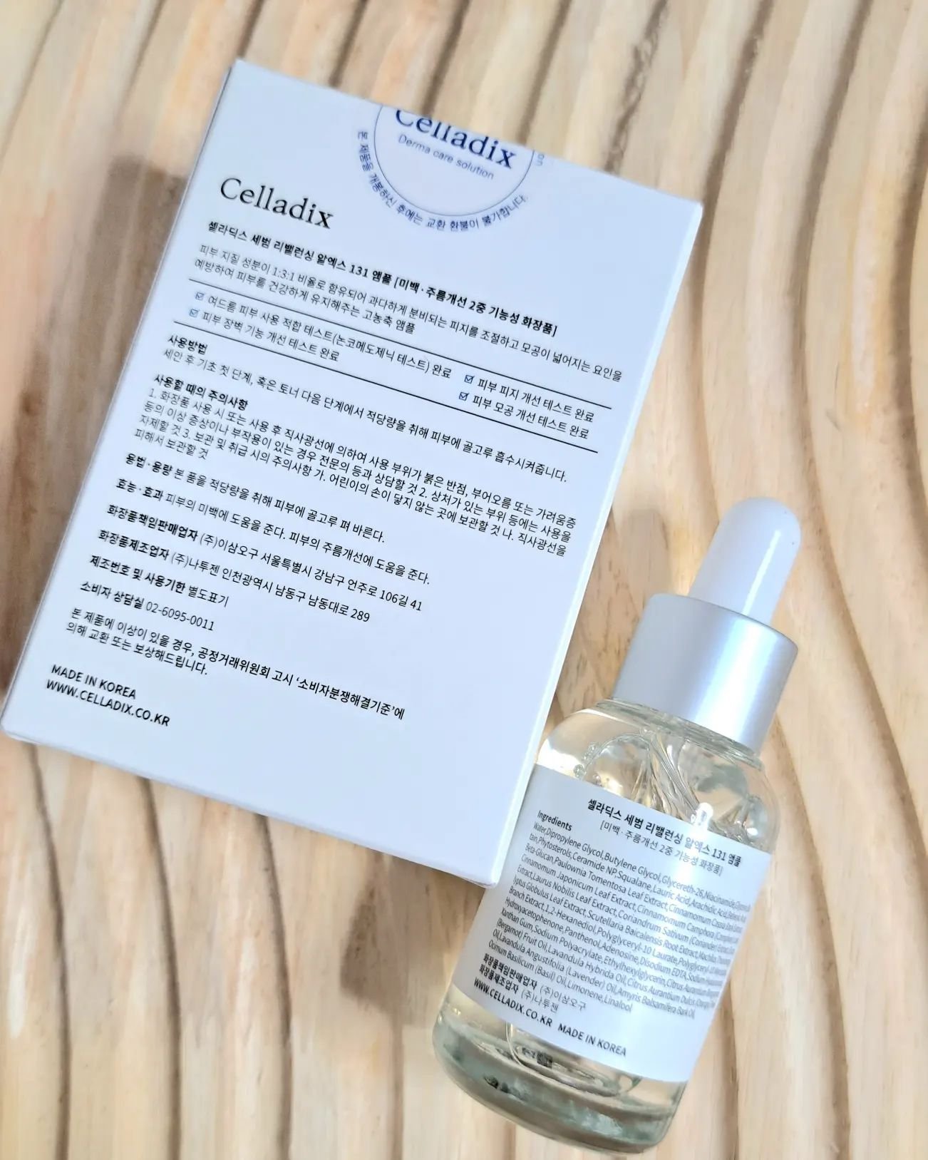 131 ポア クリアリング セラム/Celladix/美容液を使ったクチコミ（2枚目）