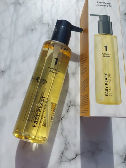1番 さっぱりすっきりクレンジングオイル/numbuzin/オイルクレンジングを使ったクチコミ(4枚目)