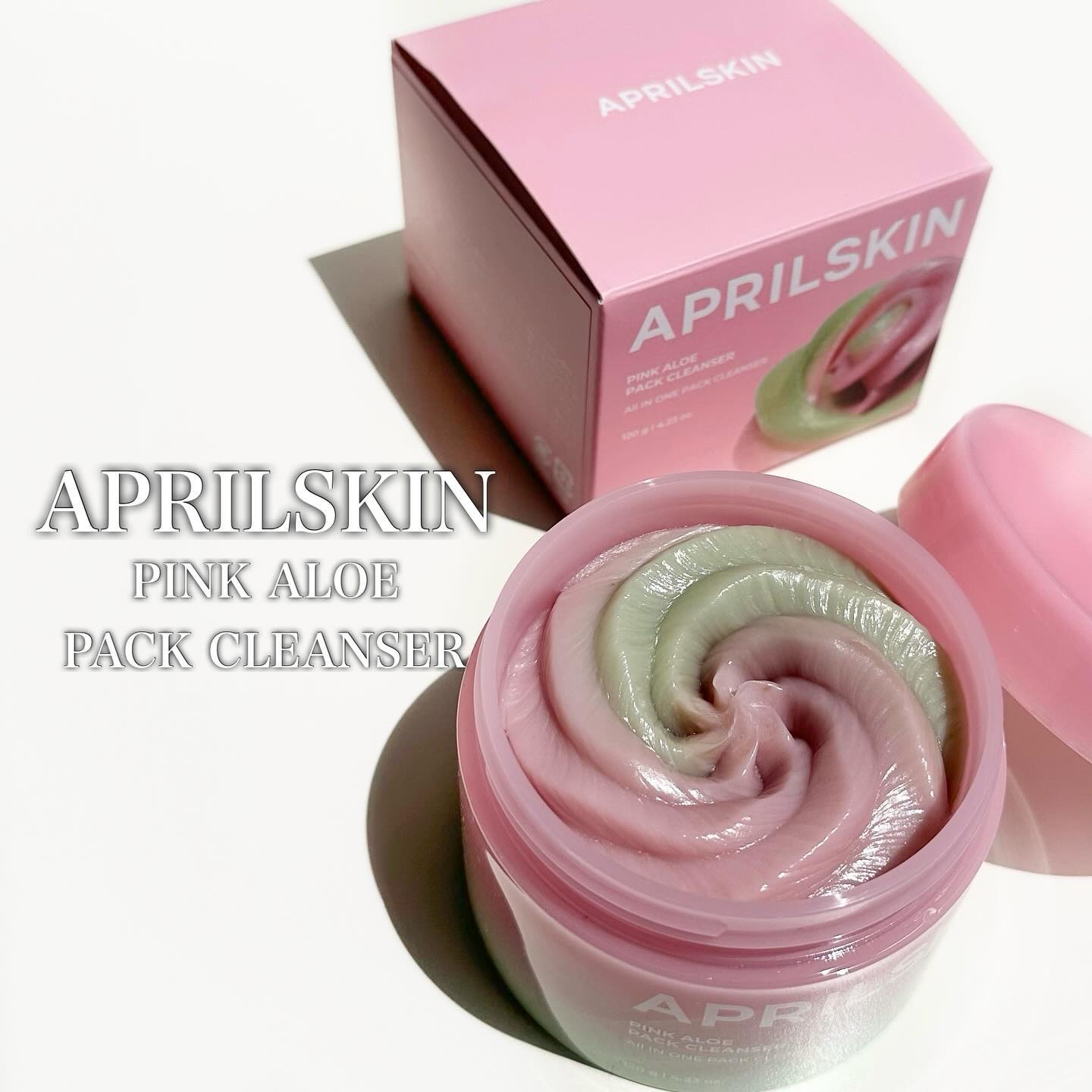 ピンクアロエメレンゲクレンザー/APRILSKIN/その他洗顔料を使ったクチコミ（1枚目）