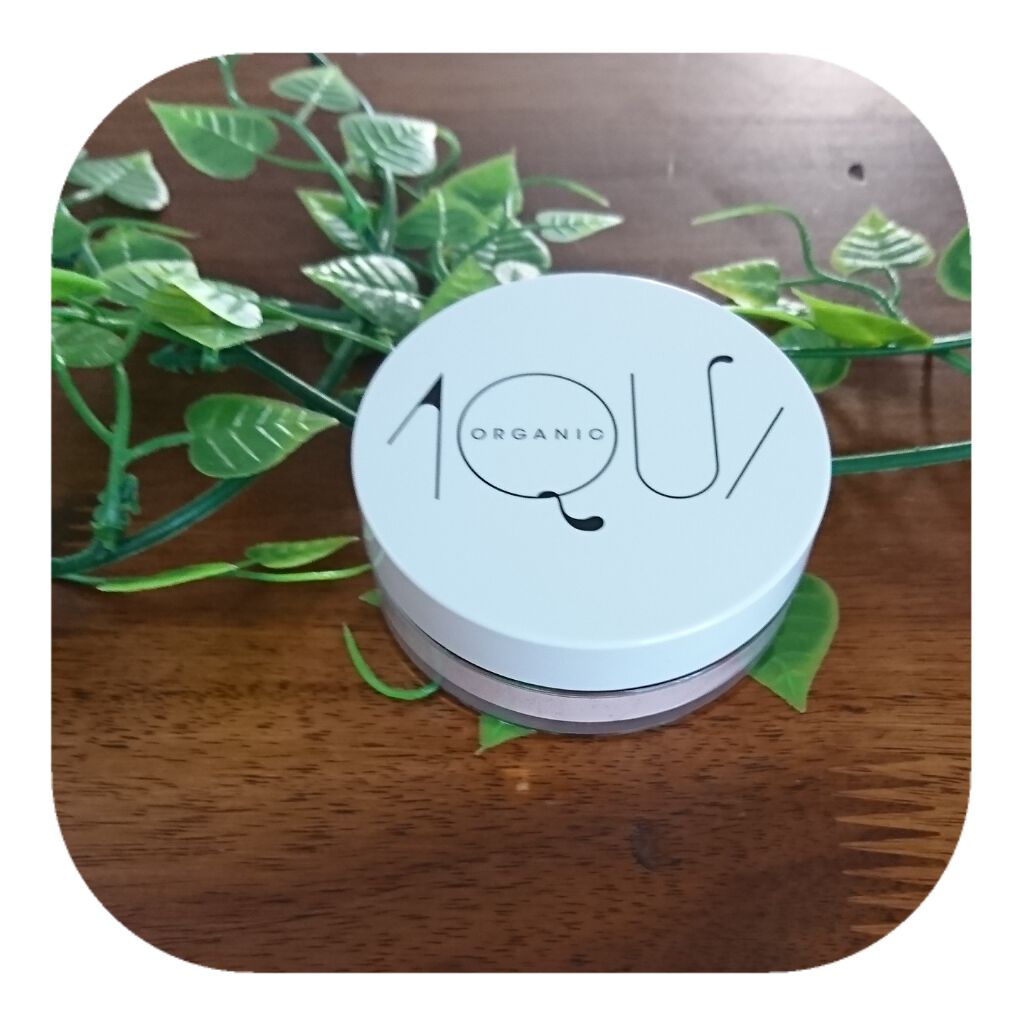 オーガニックフェイスパウダーUV/アクア・アクア/ルースパウダーを使ったクチコミ(1枚目)