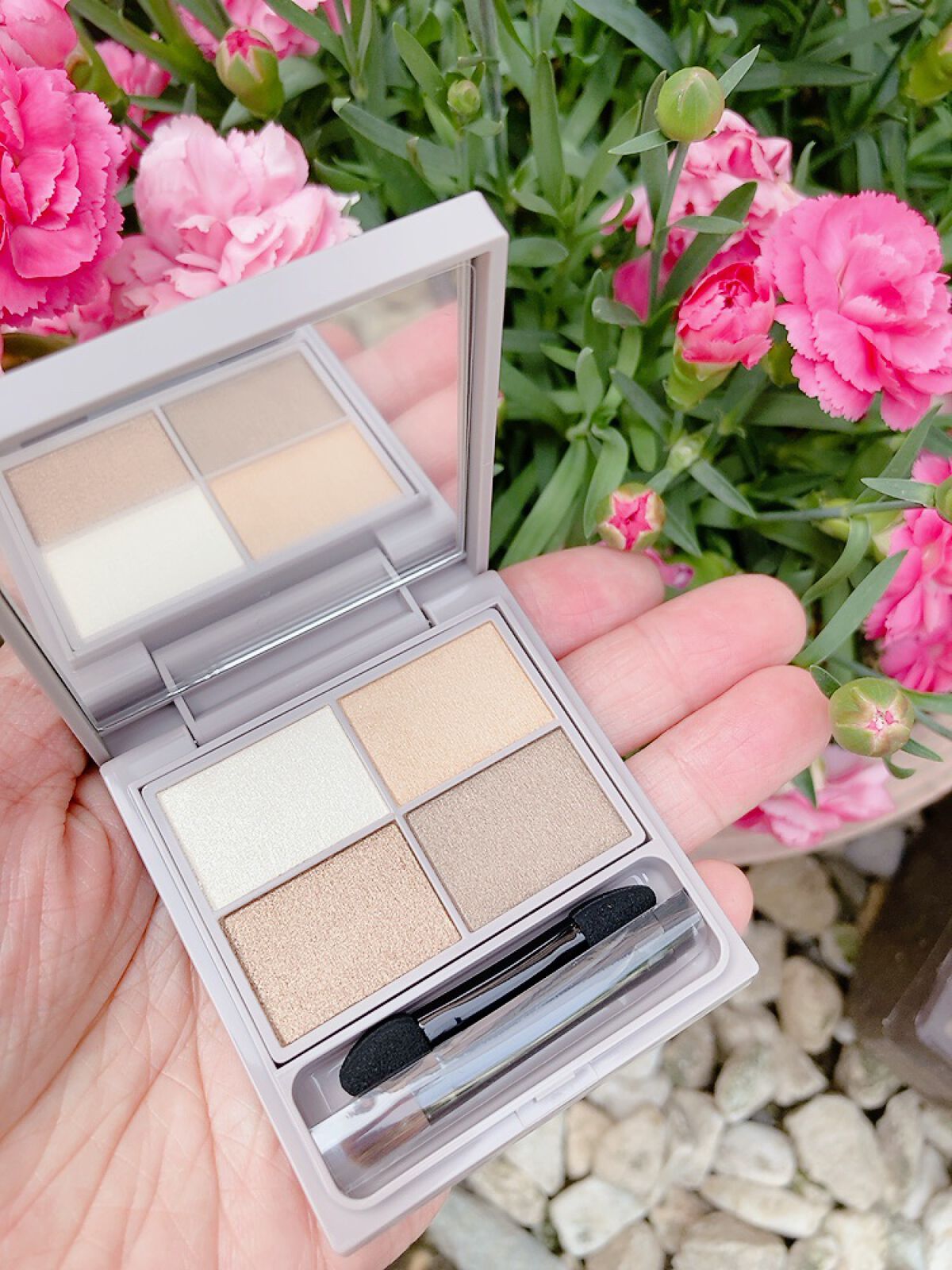 デザイニングアイカラー/rafuna/アイシャドウパレットを使ったクチコミ（1枚目）