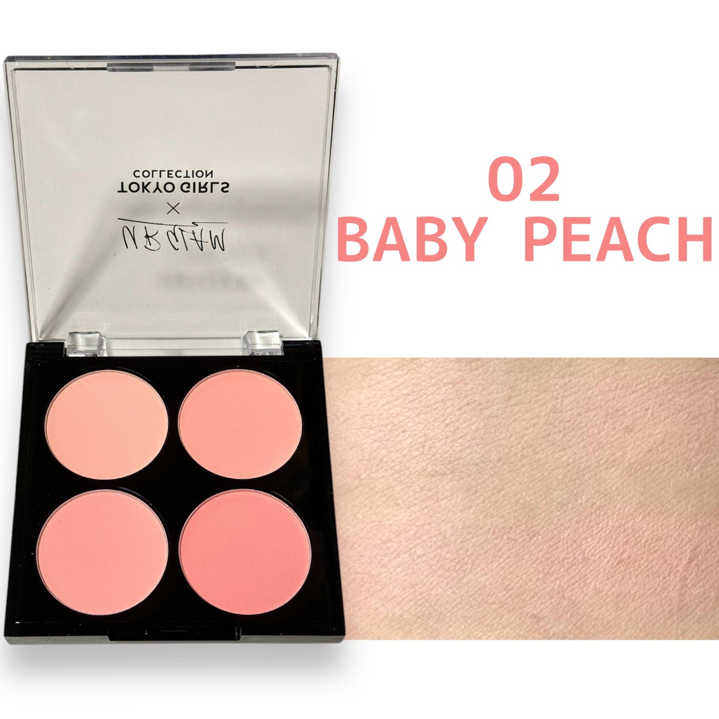 UGT ブレンディング チークカラーパレット/U R GLAM/パウダーチークを使ったクチコミ(3枚目)