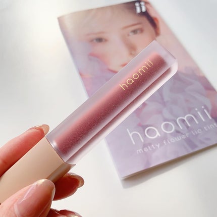 Melty flower lip tint/haomii/口紅を使ったクチコミ(6枚目)