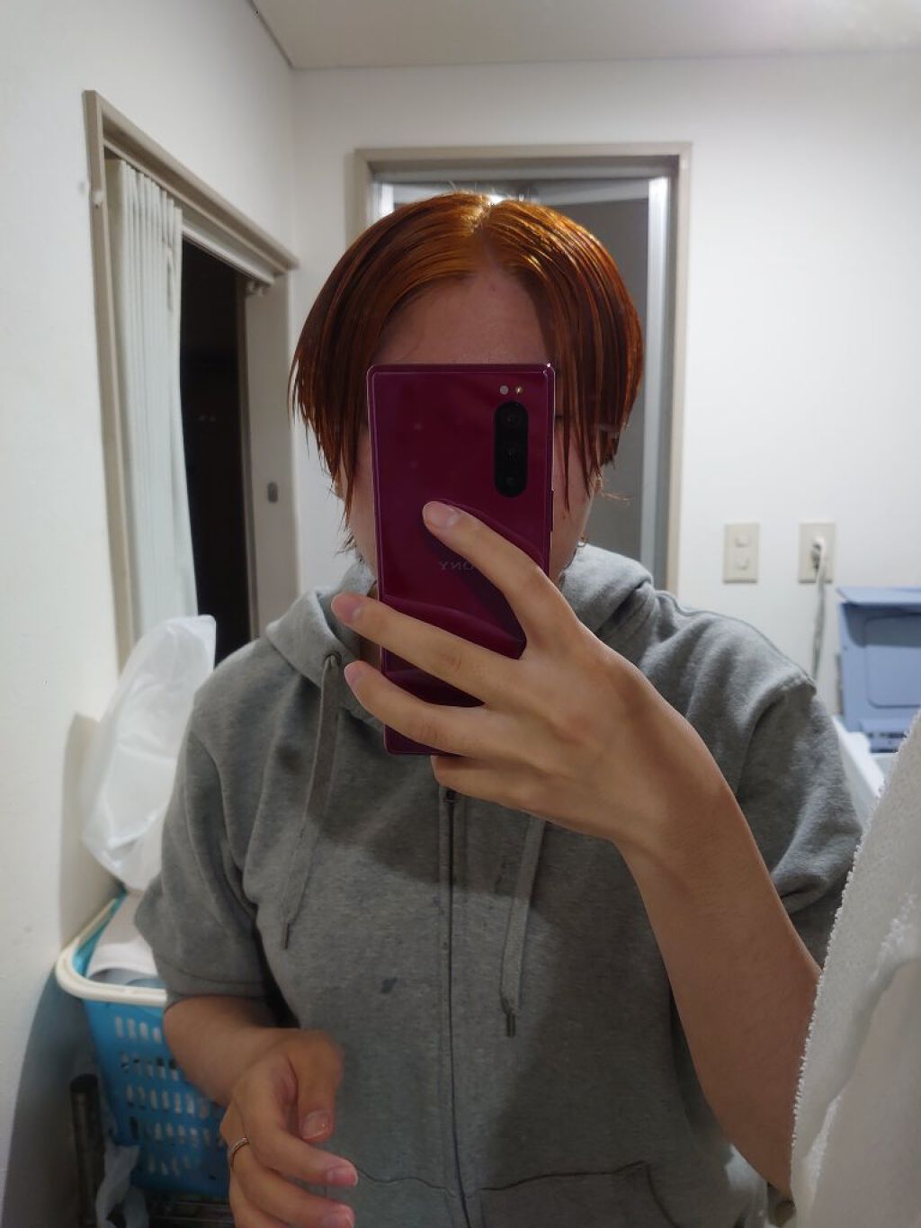 カラーリングミルク【旧】/パルティ/ヘアカラーを使ったクチコミ（2枚目）