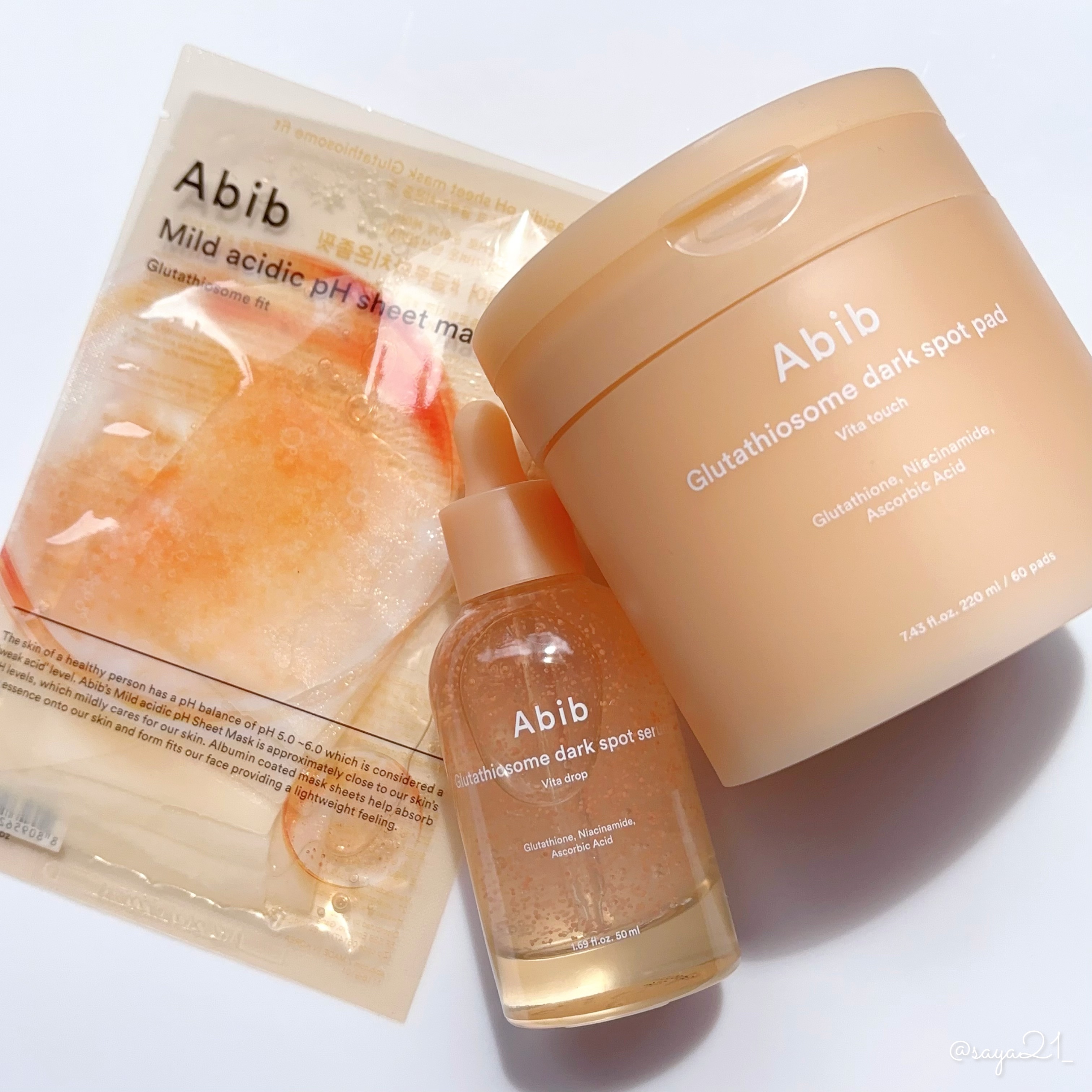 グルタチオンソームダークスポットセラムビタドロップ/Abib /美容液を使ったクチコミ（1枚目）