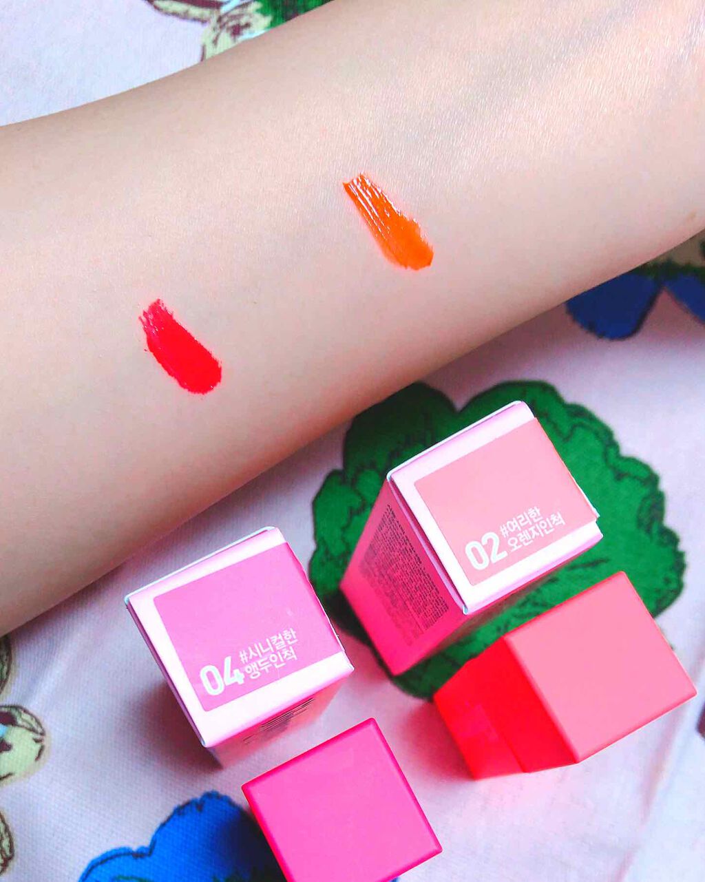 ブラッディライアー コーティングティント/lilybyred/リップティントを使ったクチコミ（2枚目）