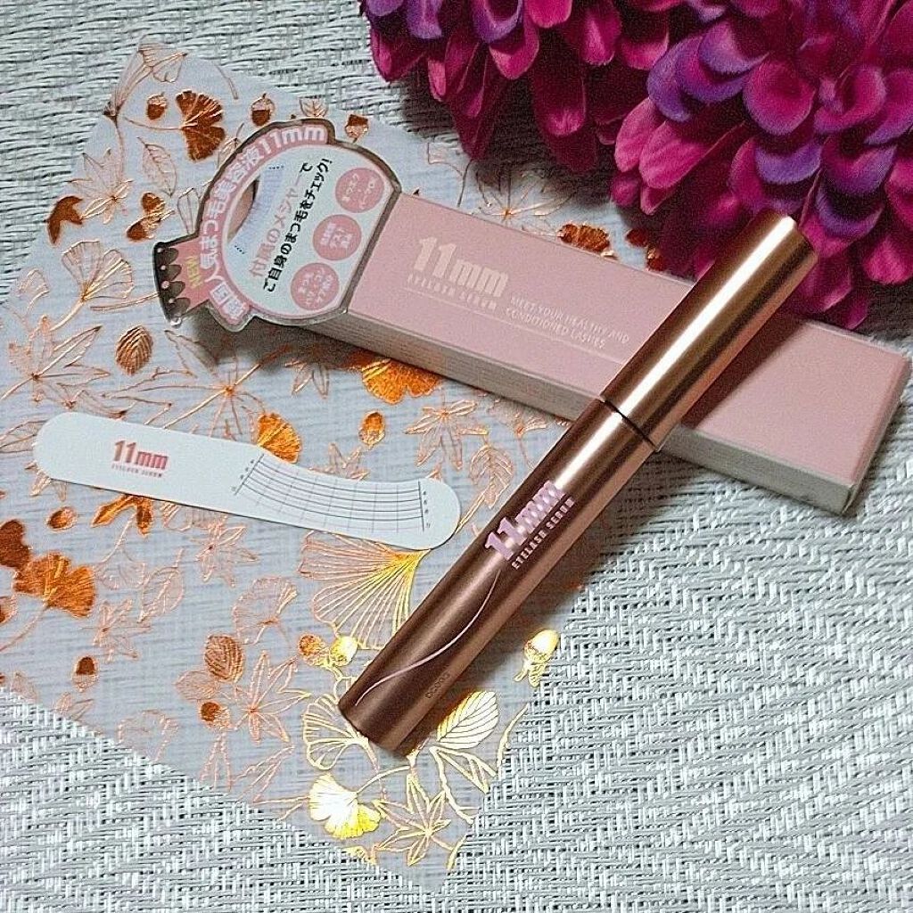 11mmアイラッシュセラム/11mm/まつげ美容液を使ったクチコミ（2枚目）