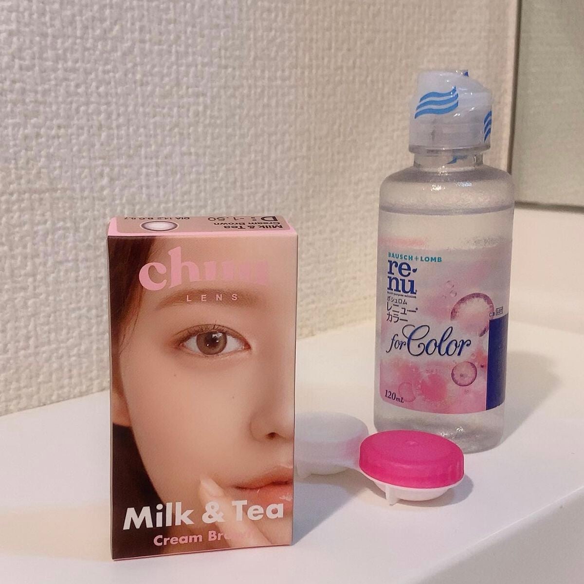 chuuLENS Milk&Tea 1day/chuu LENS/ワンデー(1DAY)カラコンを使ったクチコミ(5枚目)