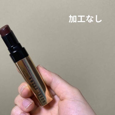 リュクス シャイン インテンス リップスティック 14 ナイトスペル/BOBBI BROWN/口紅を使ったクチコミ（3枚目）