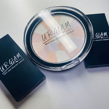 UR GLAM　MARBLE FACE POWDER NA/U R GLAM/プレストパウダーを使ったクチコミ（3枚目）