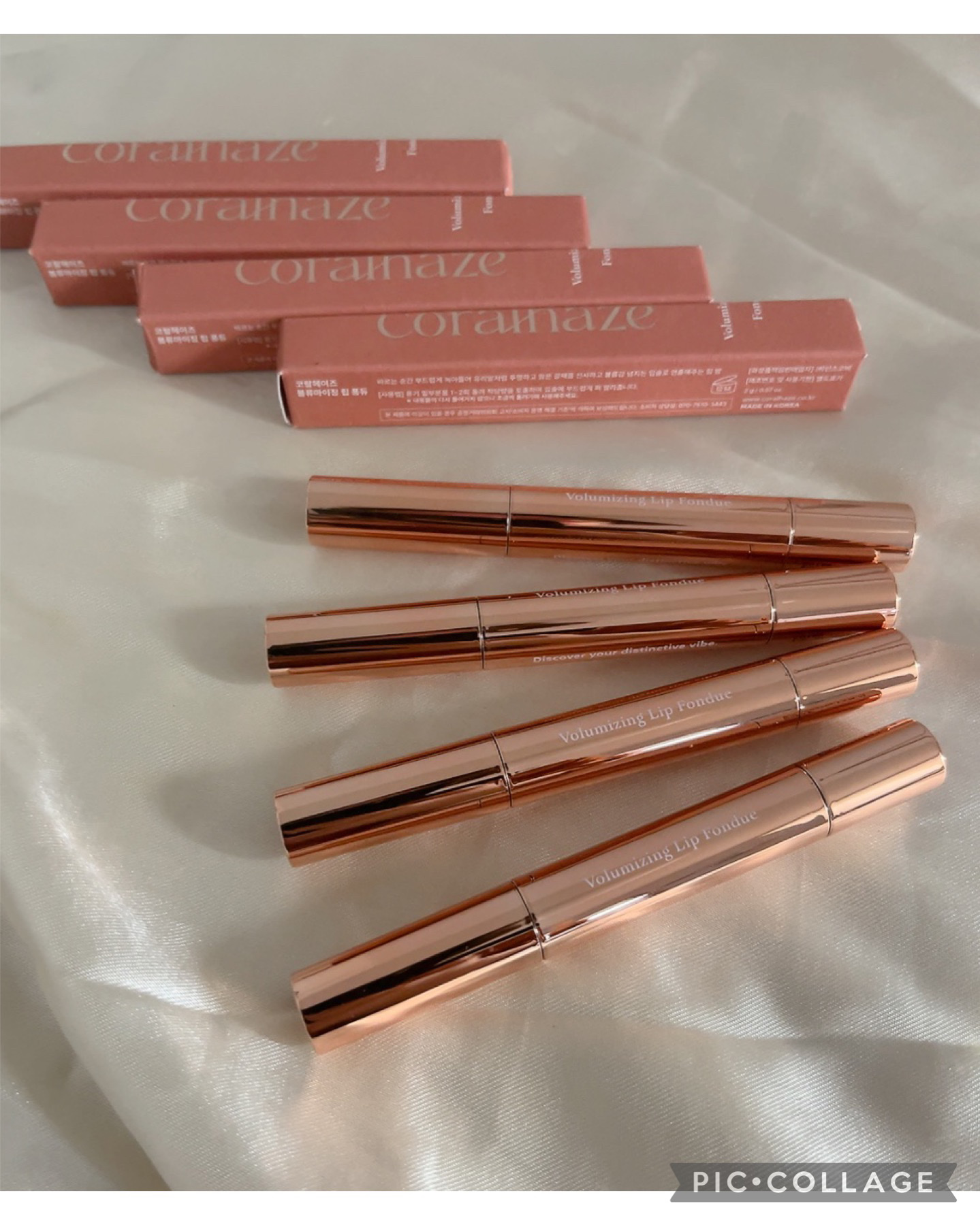 ボリューマイジングフォンデュリップ/Coralhaze/口紅を使ったクチコミ（1枚目）