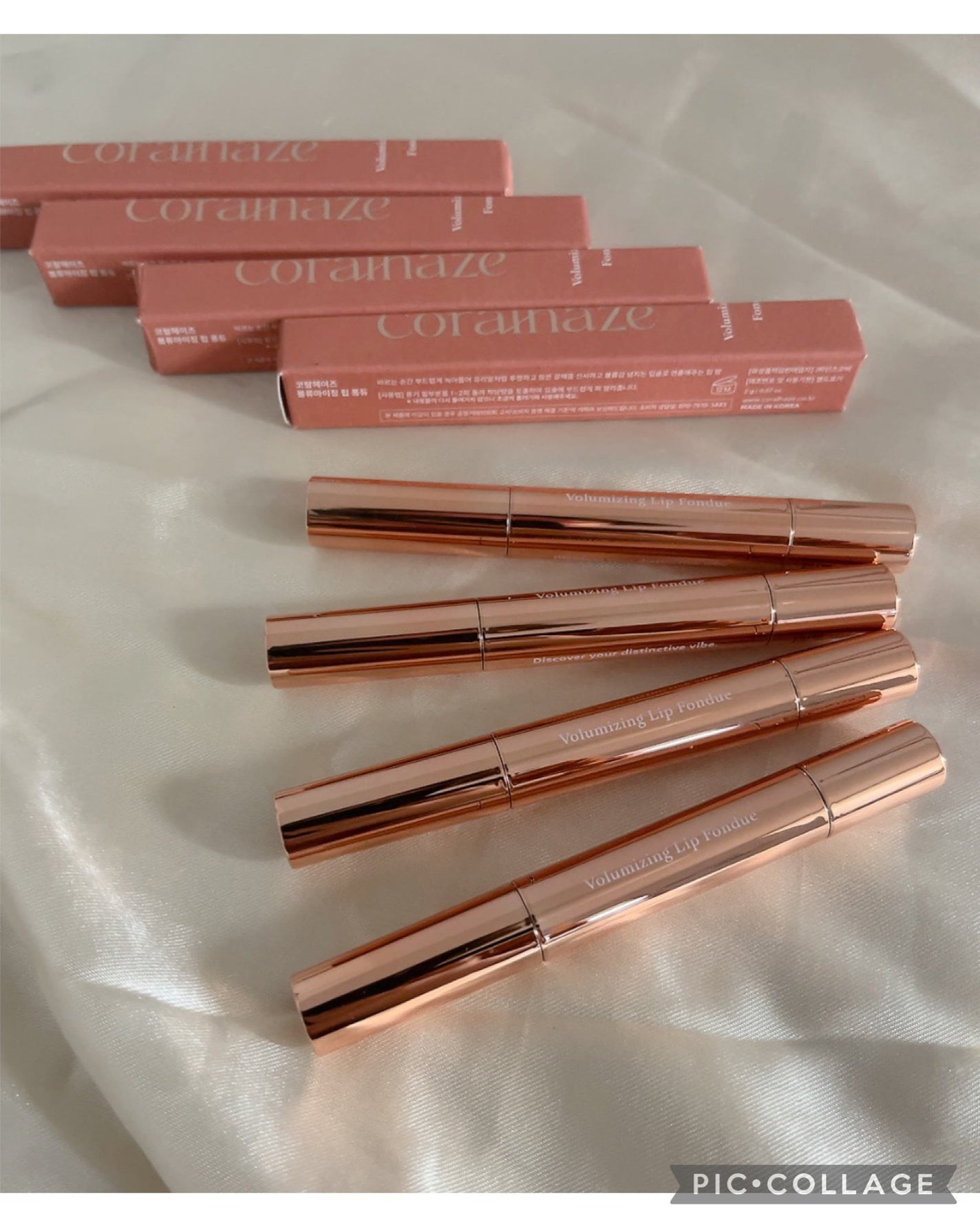 ボリューマイジングフォンデュリップ/Coralhaze/口紅を使ったクチコミ(1枚目)