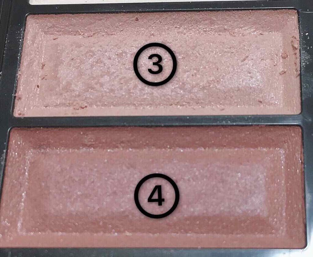 ショコラスウィート アイズ/リンメル ロンドン/アイシャドウパレットを使ったクチコミ(3枚目)