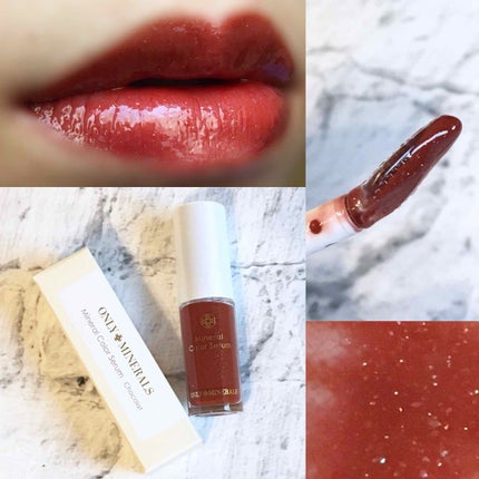 ミネラルカラーセラム/ONLY MINERALS/リップグロスを使ったクチコミ(1枚目)