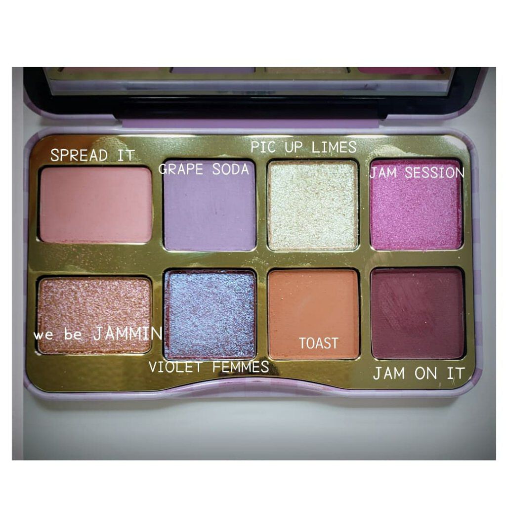  ザッツ マイ ジャム！ ミニ アイシャドウ　パレット ​/Too Faced/アイシャドウパレットを使ったクチコミ（1枚目）