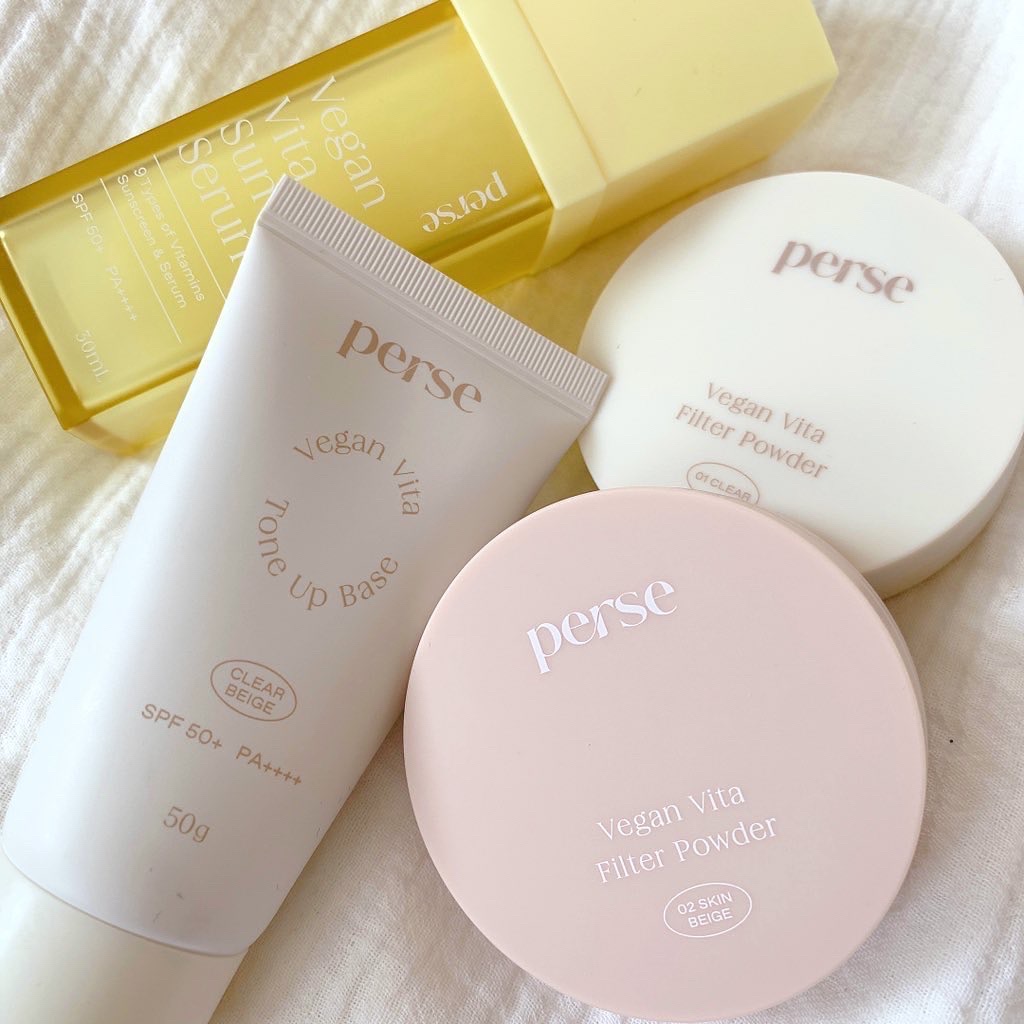 ヴィーガンビタフィルターパウダー 01 CLEAR /perse/ルースパウダーを使ったクチコミ（1枚目）