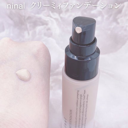ninal クリーミィファンデーション/ninal/クリーム・エマルジョンファンデーションを使ったクチコミ(2枚目)